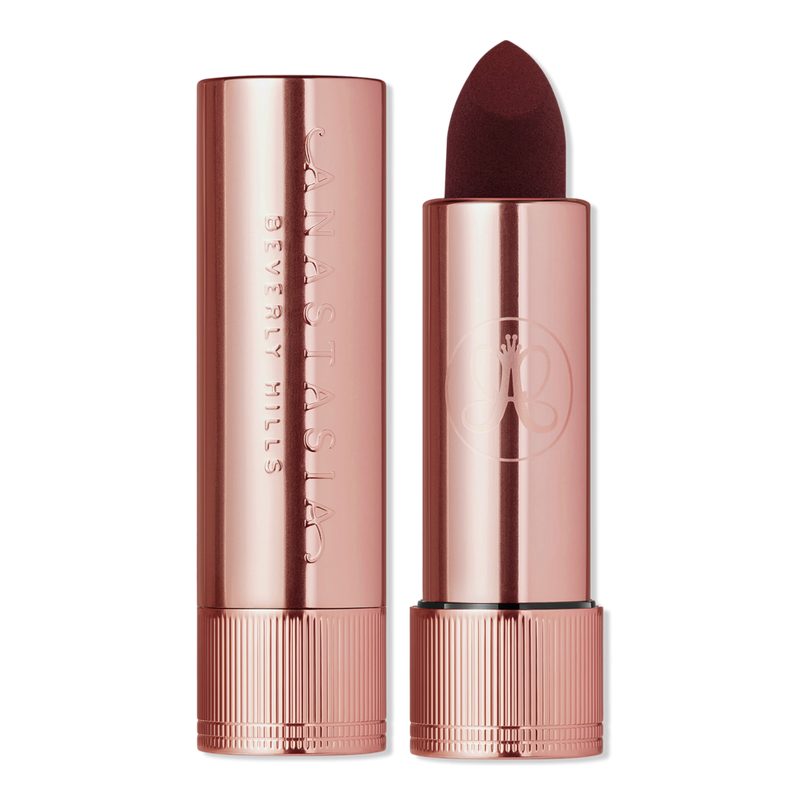 Full-Pigment Matte & Satin Velvet Lipstick - Berry Mocha