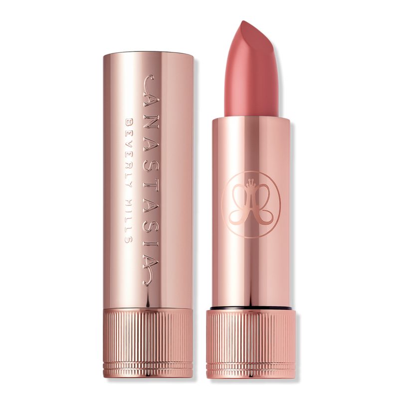 Full-Pigment Matte & Satin Velvet Lipstick - Dusty Rose