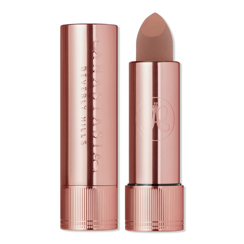 Full-Pigment Matte & Satin Velvet Lipstick - Hazelnut