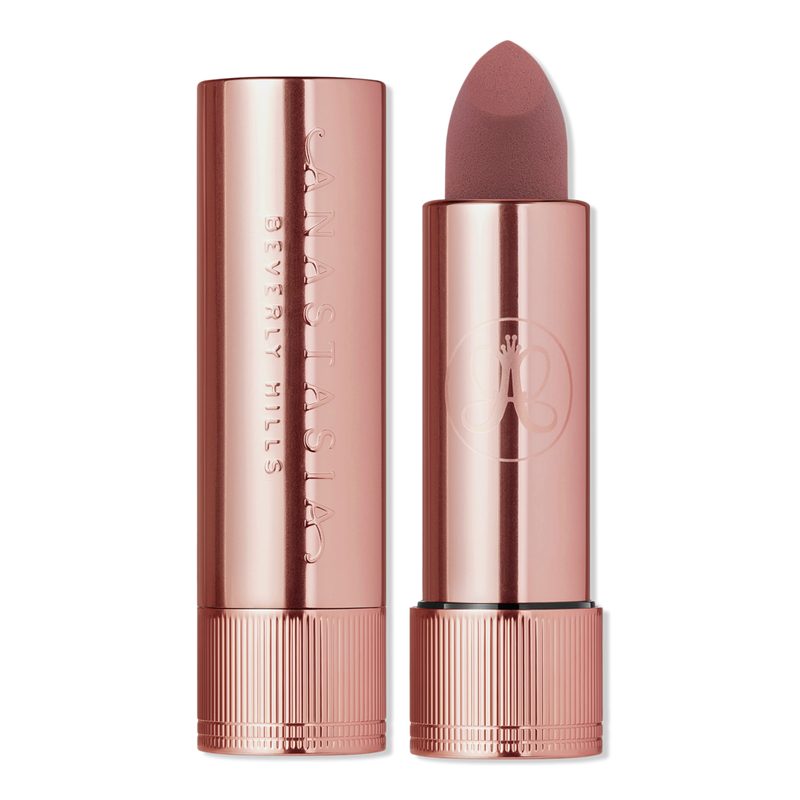 Full-Pigment Matte & Satin Velvet Lipstick - Mauve Cloud