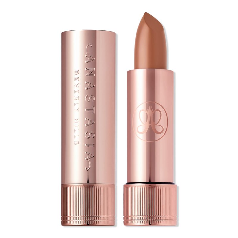 Full-Pigment Matte & Satin Velvet Lipstick - Soft Brown