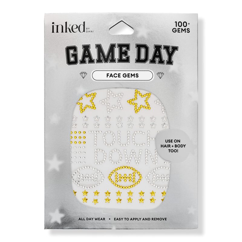 Game Day Face Gems