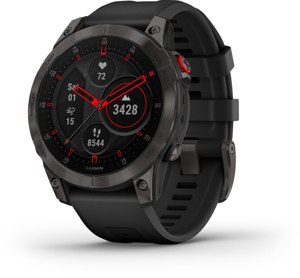 Garmin Epix Gen 2 Carbon Grey DLC Titanium/Black Band