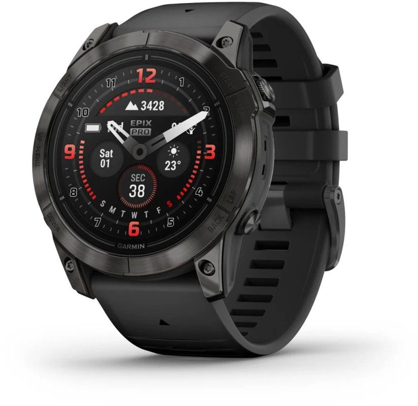 Garmin Epix Pro Gen 2 51mm Sapphire Carbon Gray DLC Titanium Black