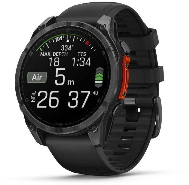 Garmin Fenix 8 47mm AMOLED Slate Gray Steel/Black Band