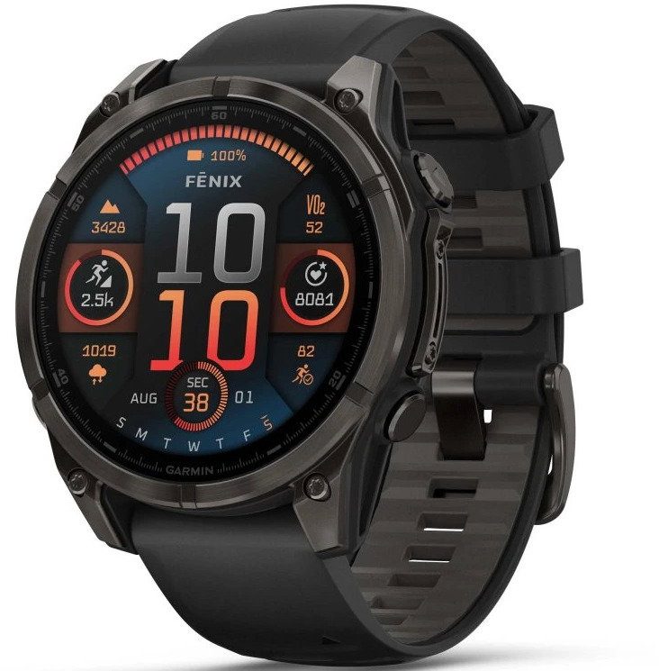 Garmin Fenix 8 47mm Sapphire/Carbon Grey