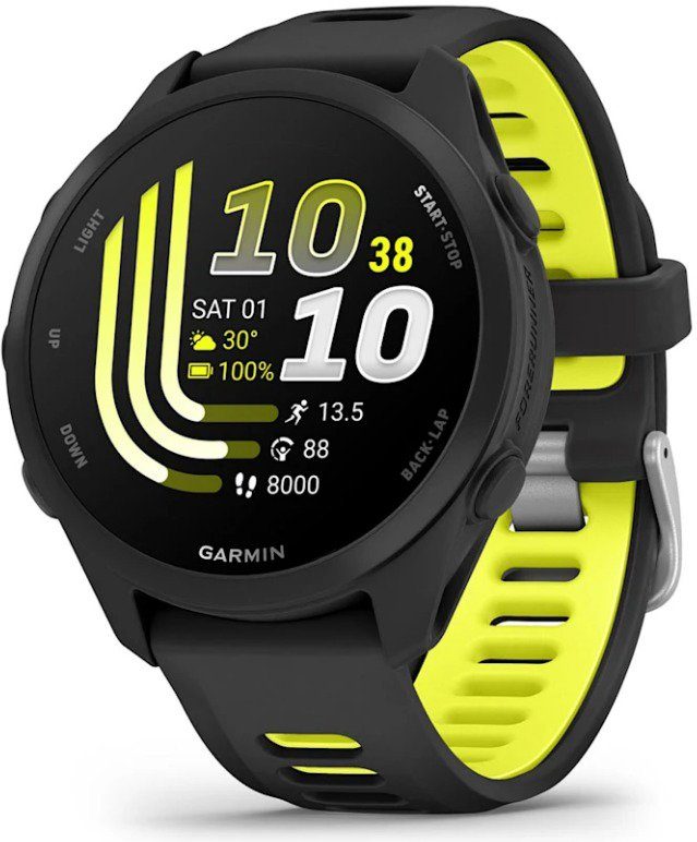 Garmin Forerunner 170 Music, Black/Amp Yellow