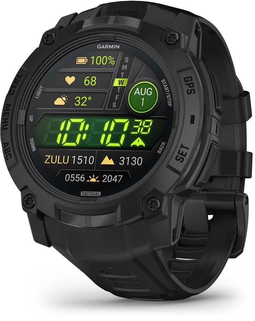 Garmin Instinct 3 50mm AMOLED Tactical Edition Black