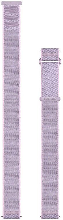 Garmin Nylon ComfortFit Quick Release 18 mm, Light Purple/Pink Meringue