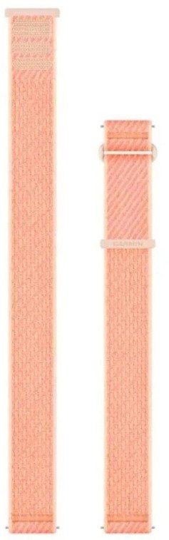 Garmin nylon ComfortFit Quick Release 20 mm, Coral/Pink Dawn