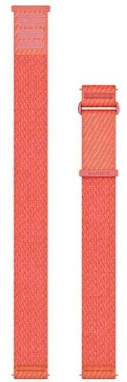 Garmin Nylon ComfortFit Quick Release 20 mm, Coral/Red Pink