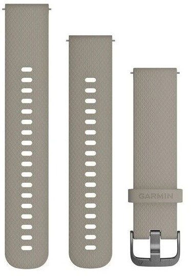 Garmin Quick Release (20 mm) silicone, Ivory - Cream Gold