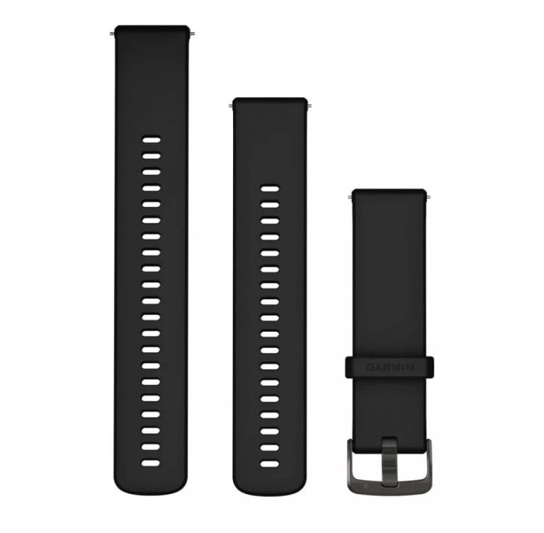 Garmin Quick Release (22 mm) Silicone, Black
