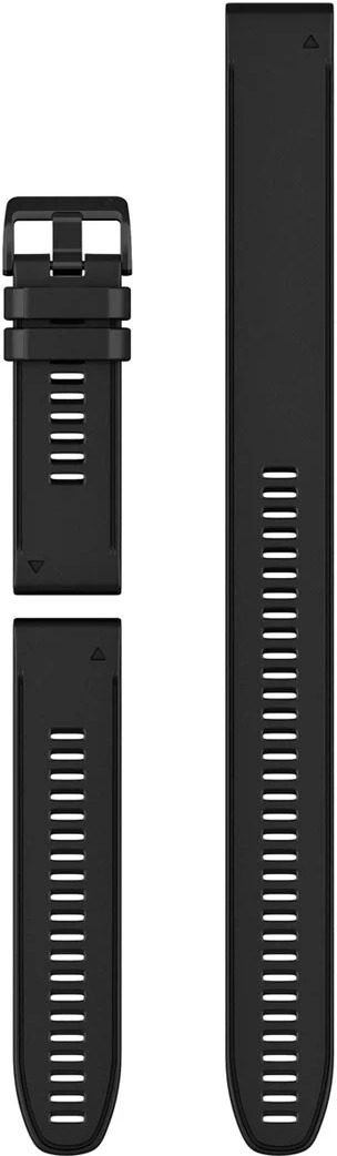 Garmin Silicone QuickFit 26 - Black (+ extra long)