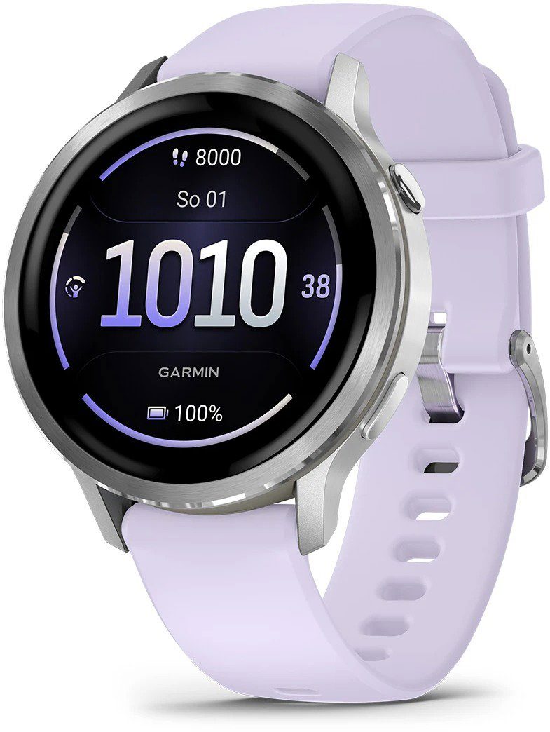 Garmin Venu 4 41mm Silver/Periwinkle Band