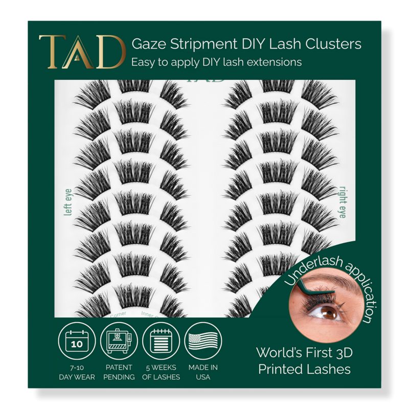 Gaze Stripment DIY Lash Clusters - 8 Pairs