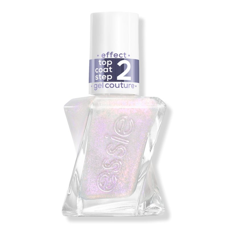Gel Couture Metallic Glaze Longwear Top Coat - Blushed Metal