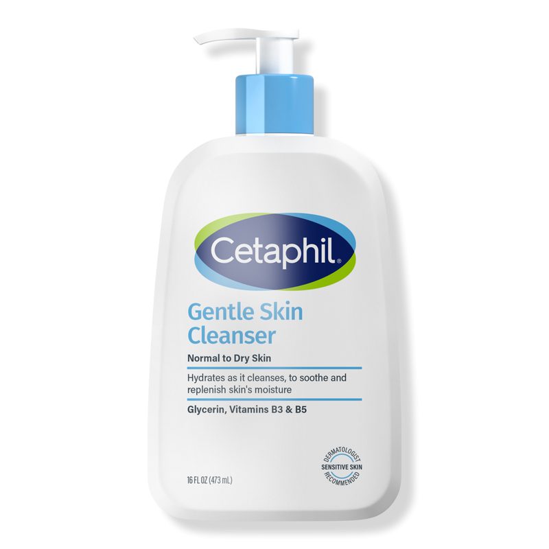 Gentle Skin Cleanser Face Wash, For Sensitive Skin - 16.0 oz
