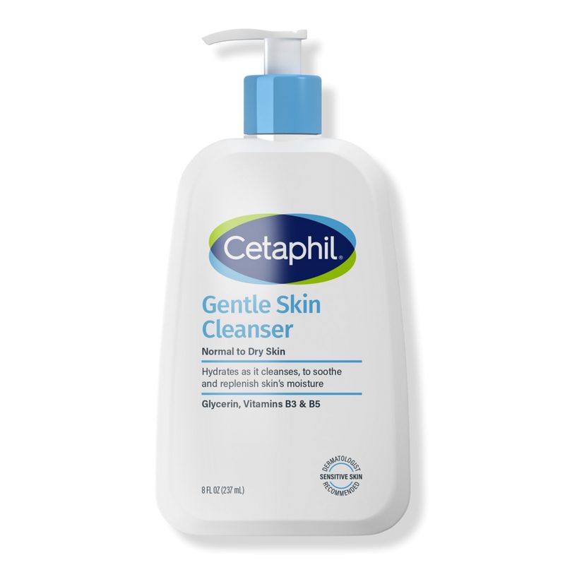 Gentle Skin Cleanser Face Wash, For Sensitive Skin - 8.0 oz