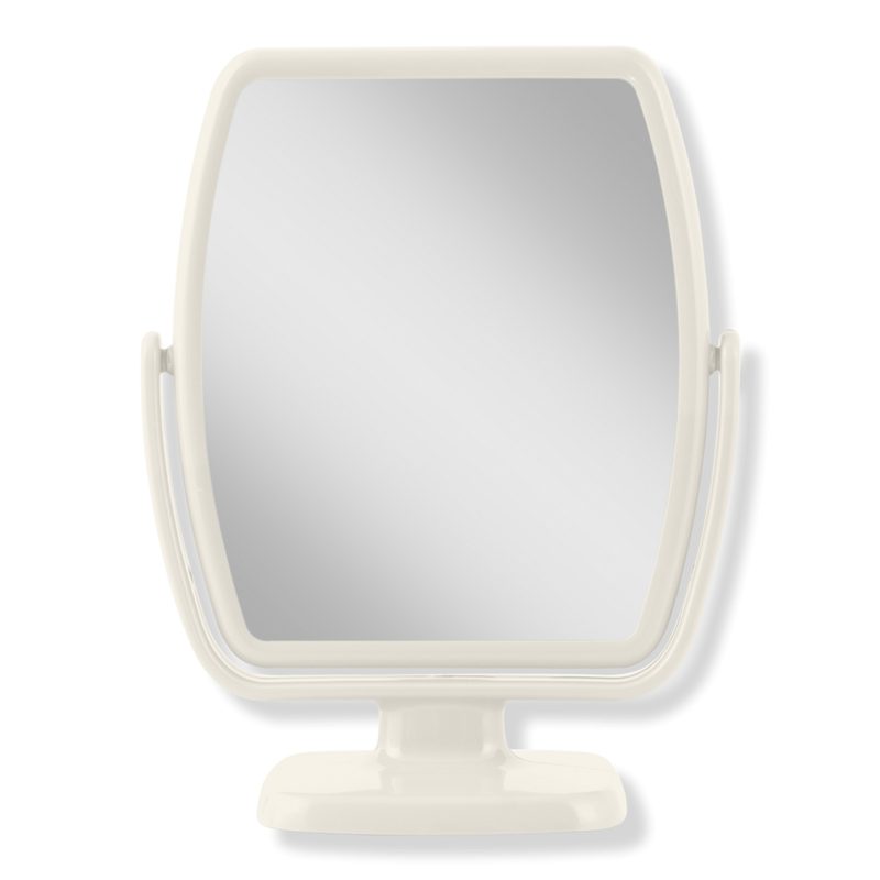 Geometric Makeup Mirror with 5X/1X Magnification - Egret