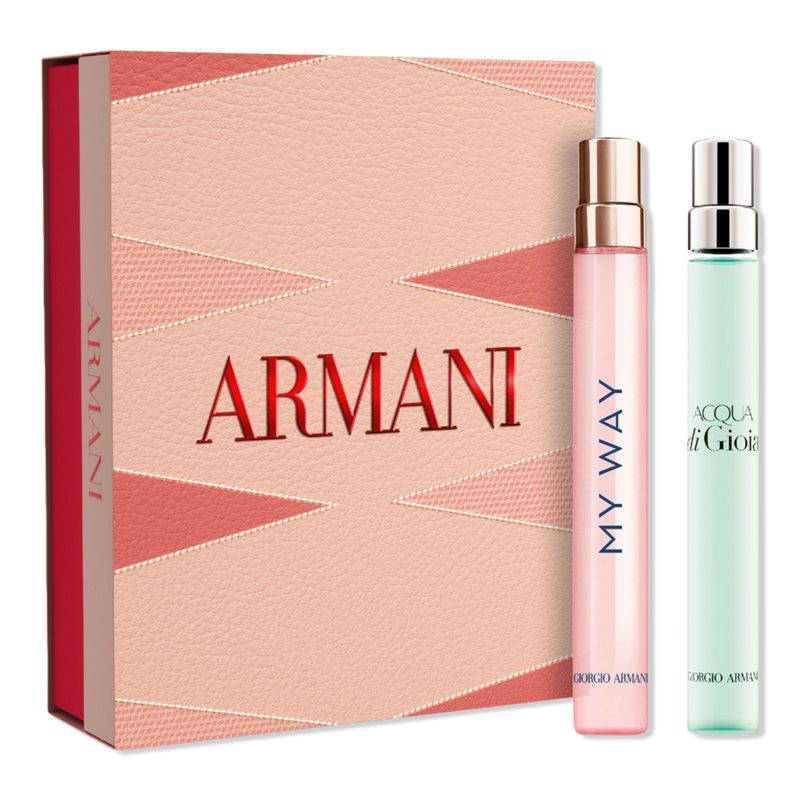 Giorgio Armani My Way & Acqua di Gioia Eau de Parfum Travel Spray Gift Set