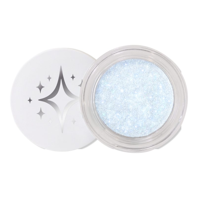 Glitterpuck Pressed Glitter for Eyes, Face + Body - Princess Ghost