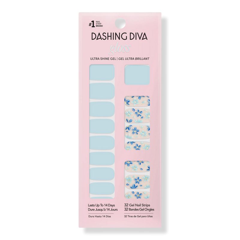 GLOSS, Gel Nail Polish Strips, June Bloom