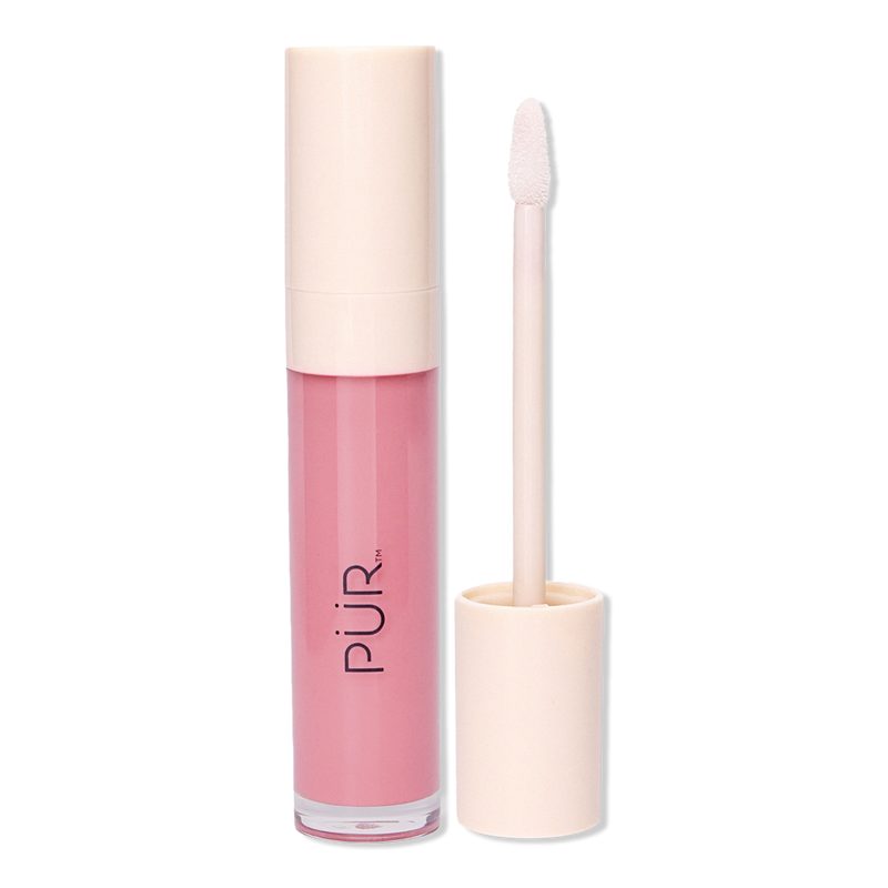 Glossy Lip Tint Plumping Tinted Lip Oil - Strawberry Sorbet