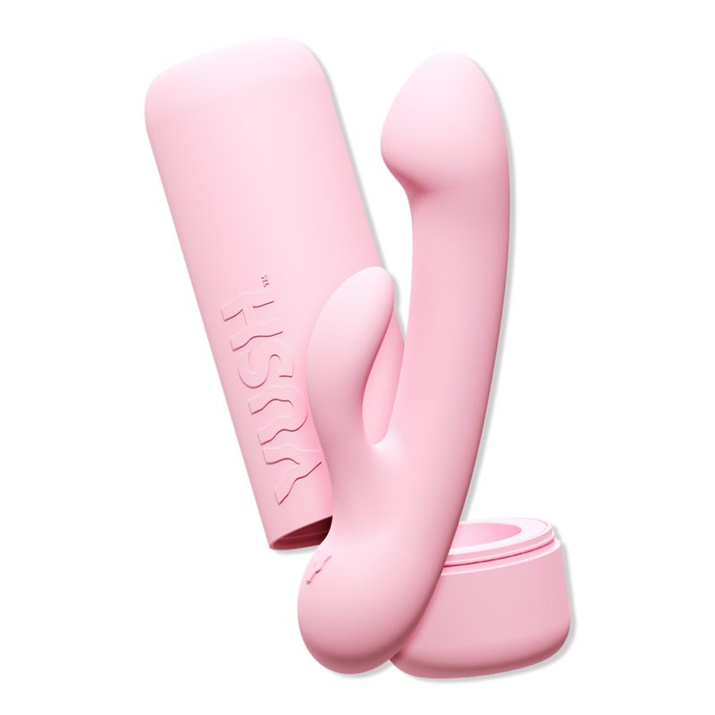 Glow - Compact + Rechargeable Pink Rabbit Vibrator with Travel Case