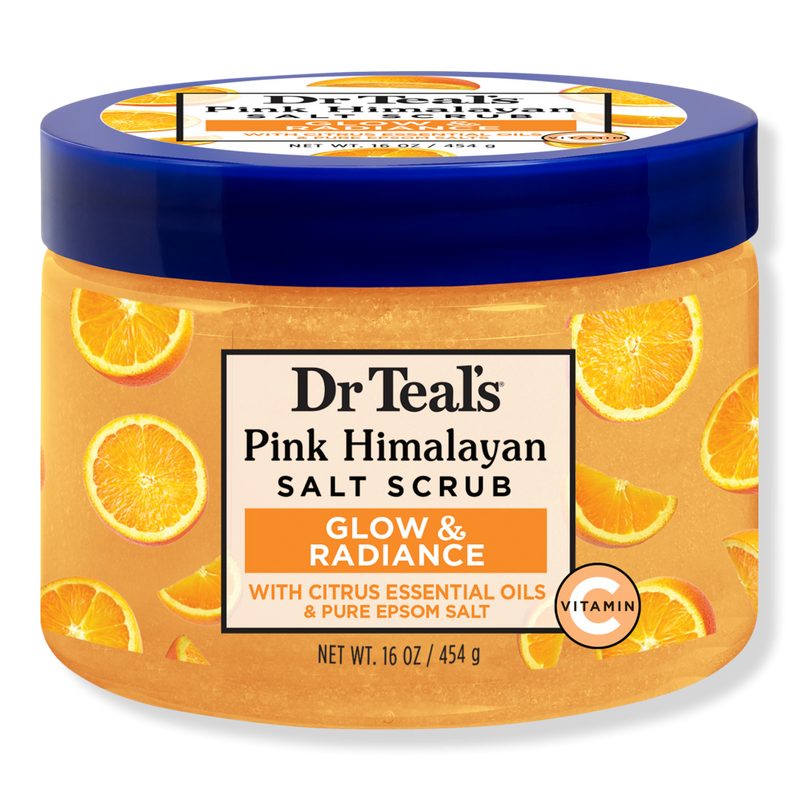 Glow & Radiance Salt Scrub with Pure Epsom Salt & Citrus