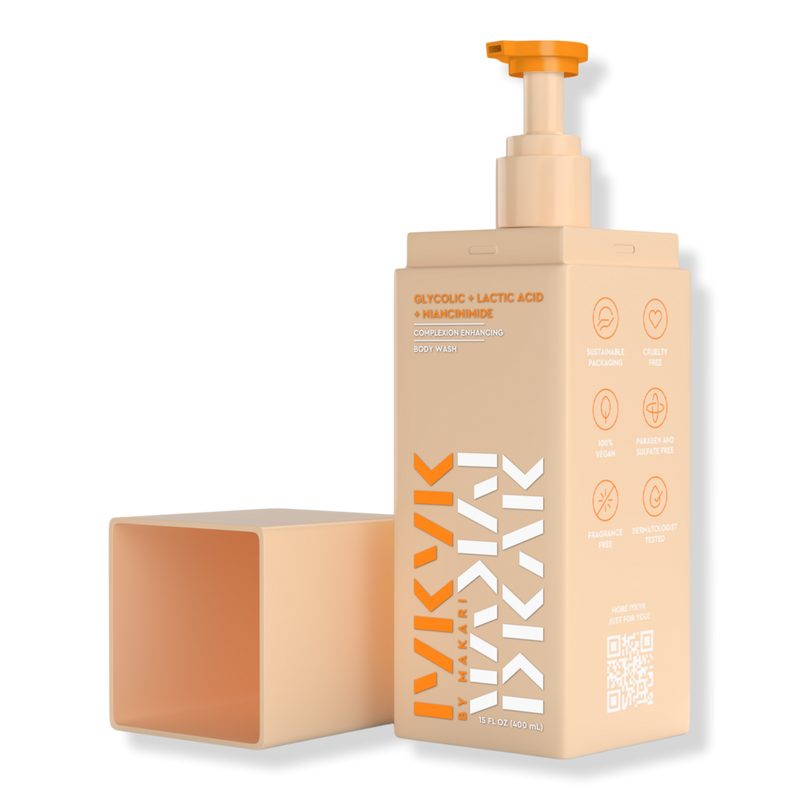 Glycolic + Lactic Acid + Niacinamide Body Wash