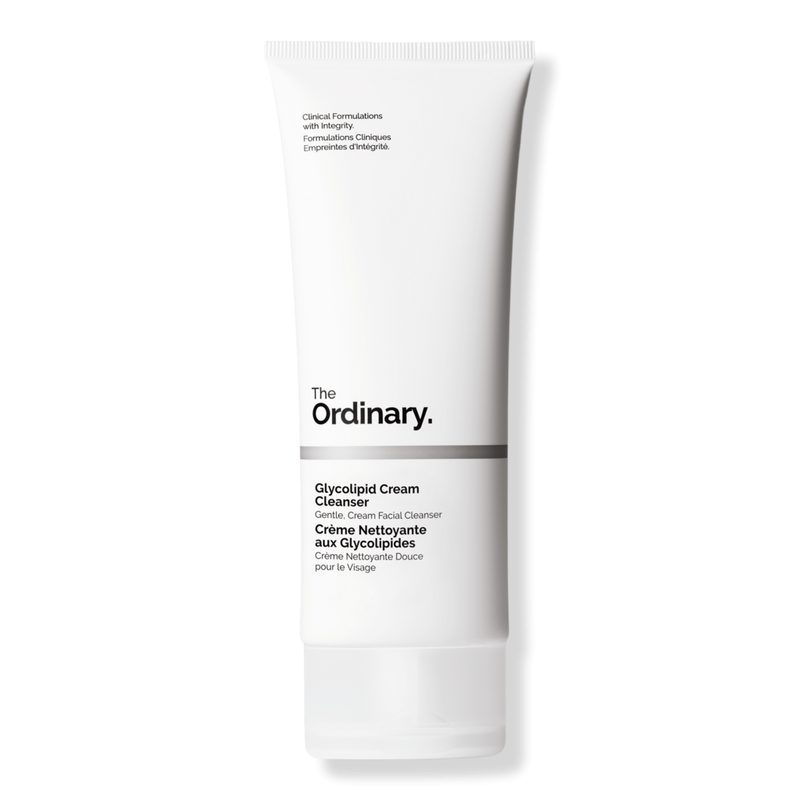 Glycolipid Cream Cleanser for Dry Skin and Makeup Removal