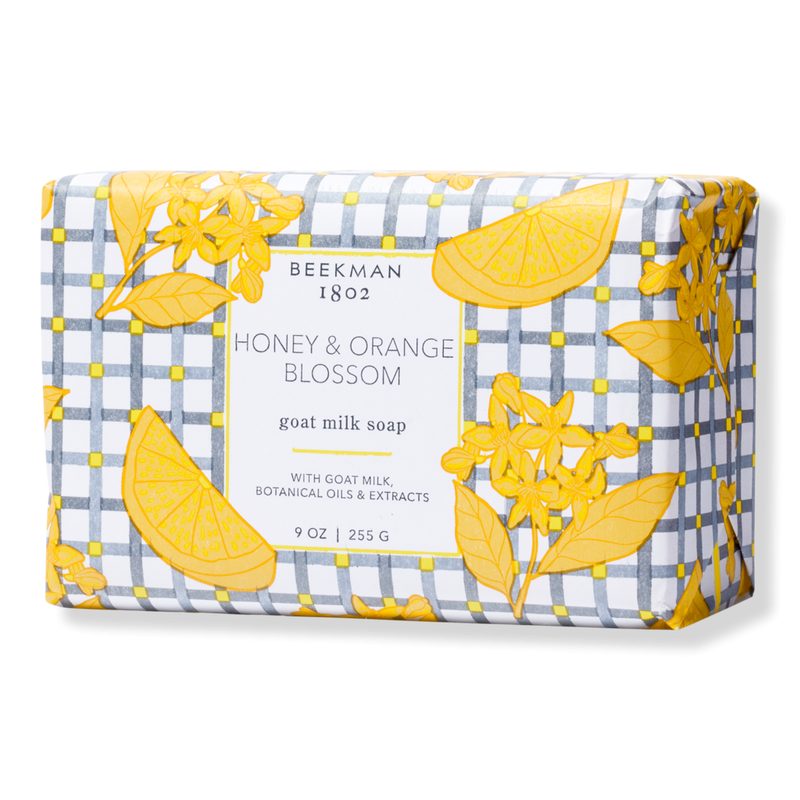 Goat Milk Soap with Botanical Oils & Extracts - Honey & Orange Blossom