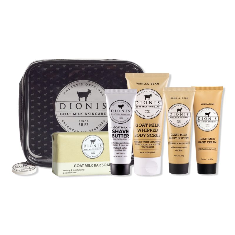 Goat Milk Travel Kit - Vanilla Bean