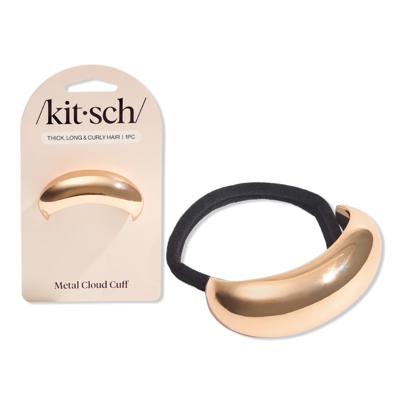 Gold Metal Cloud Cuff - Large