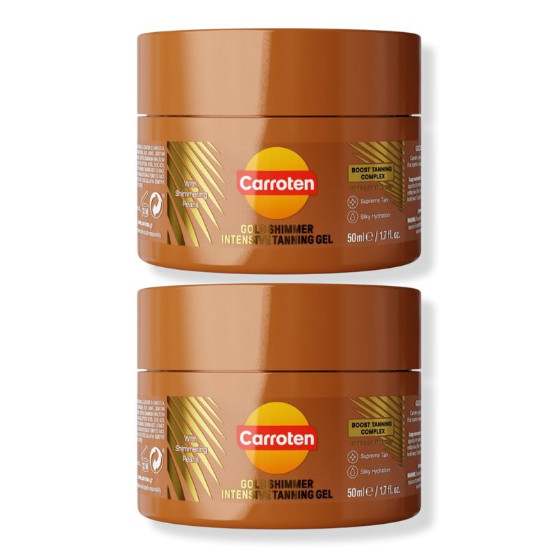 Gold Shimmer Intensive Tanning Gel Mini 2-Pack