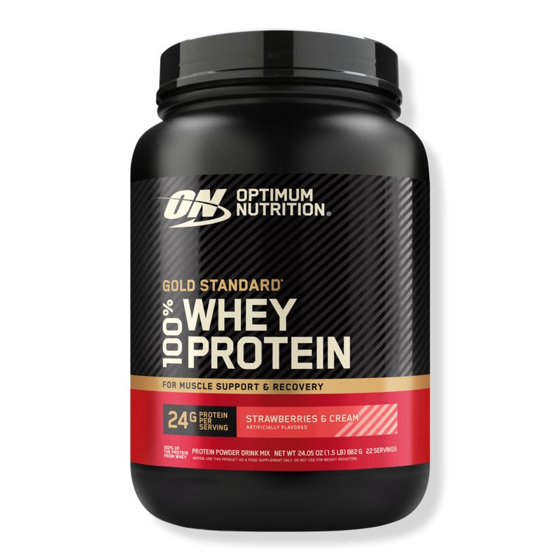 Gold Standard 100% Whey Protein Powder - Strawberries & Cream