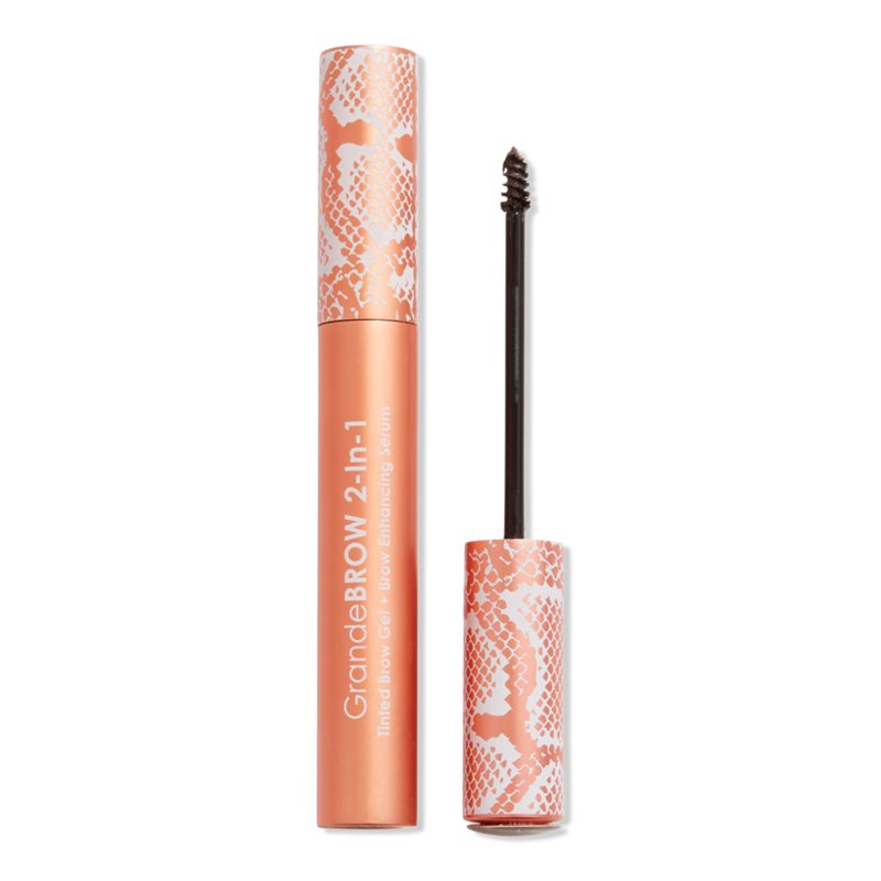 GrandeBROW 2-In-1 Tinted Brow Gel + Brow Enhancing Serum - Taupe