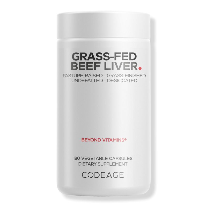 Grass-Fed Beef Liver Freeze-Dried Glandular Supplement