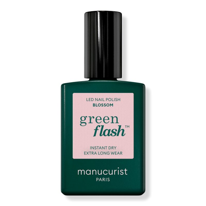 Green Flash LED Gel Nail Polish, Non-Toxic Nail Polish - Blossom (a pale pink)