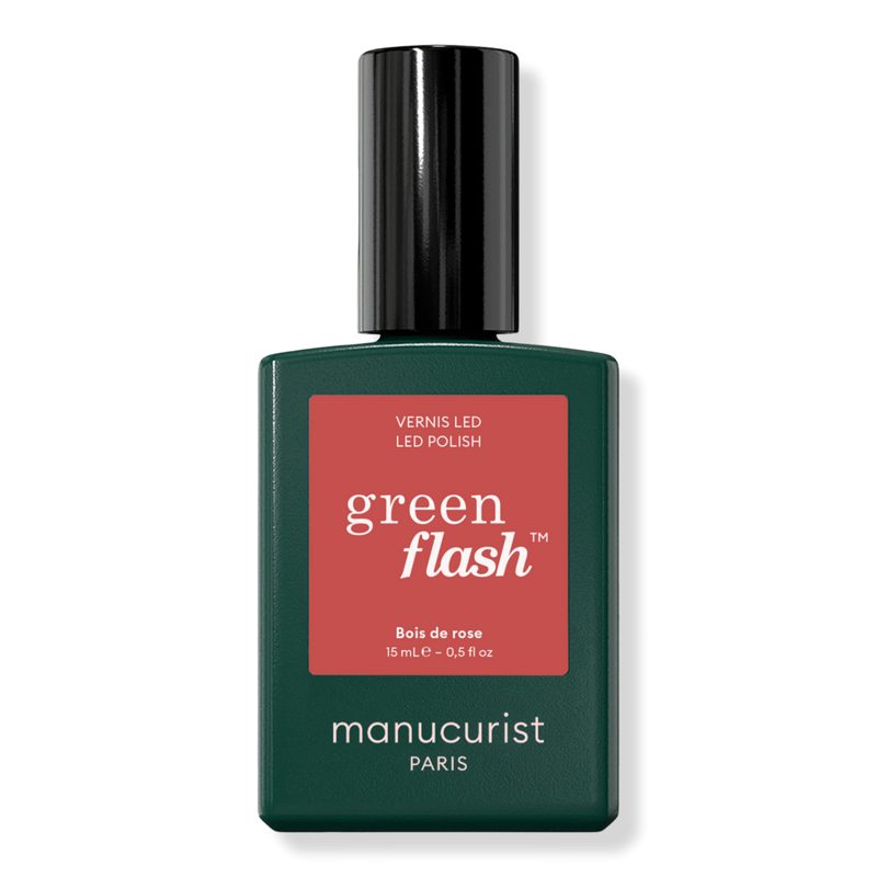 Green Flash LED Gel Nail Polish, Non-Toxic Nail Polish - Bois de Rose