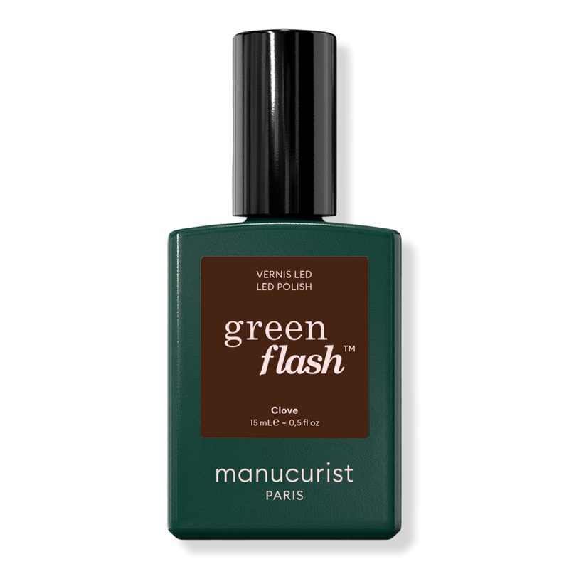 Green Flash LED Gel Nail Polish, Non-Toxic Nail Polish - Clove