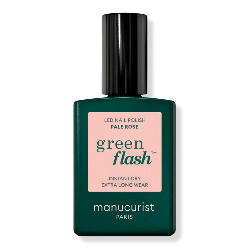 Green Flash LED Gel Nail Polish, Non-Toxic Nail Polish - Pale rose
