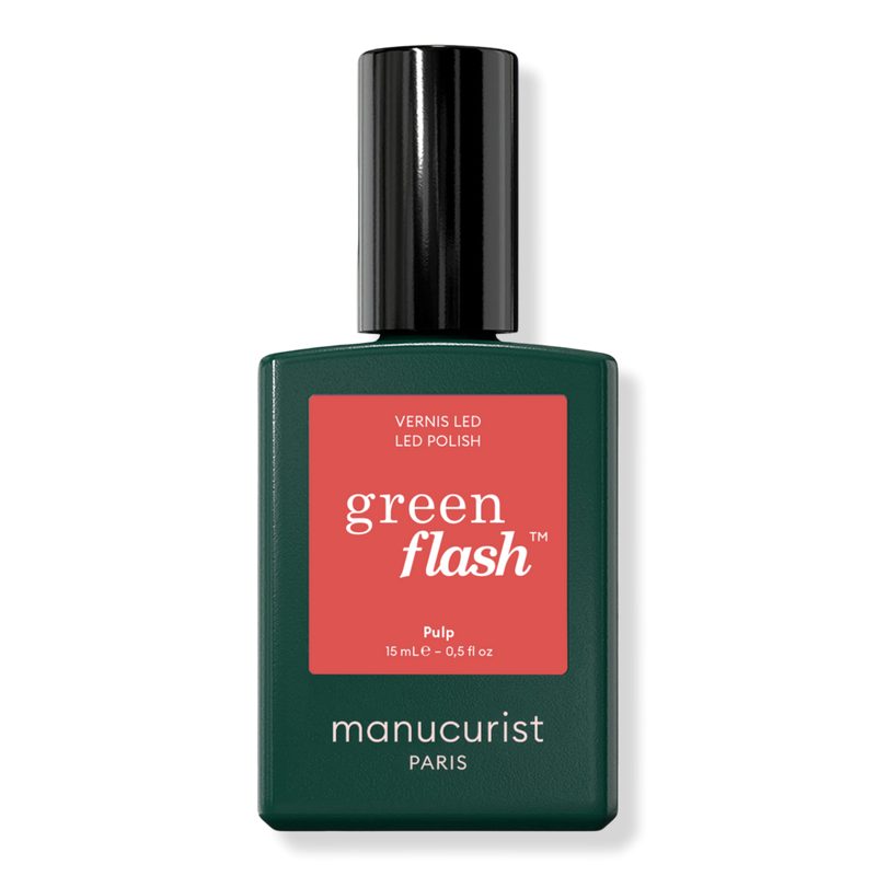 Green Flash LED Gel Nail Polish, Non-Toxic Nail Polish - Pulp