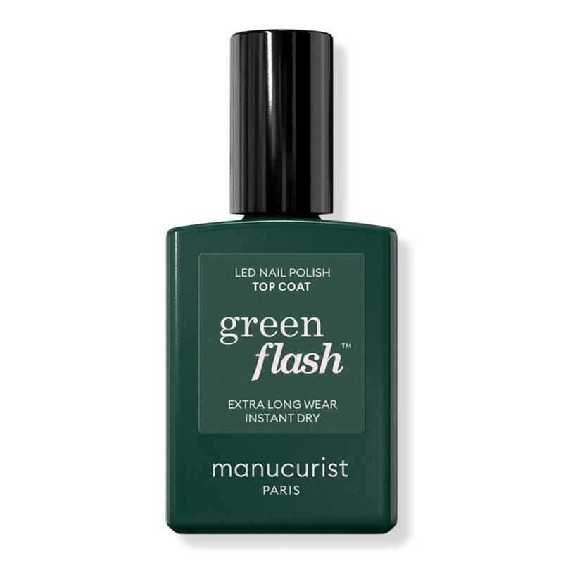 Green Flash™ Gel Top Coat for Long-Lasting, Protected Nail Polish