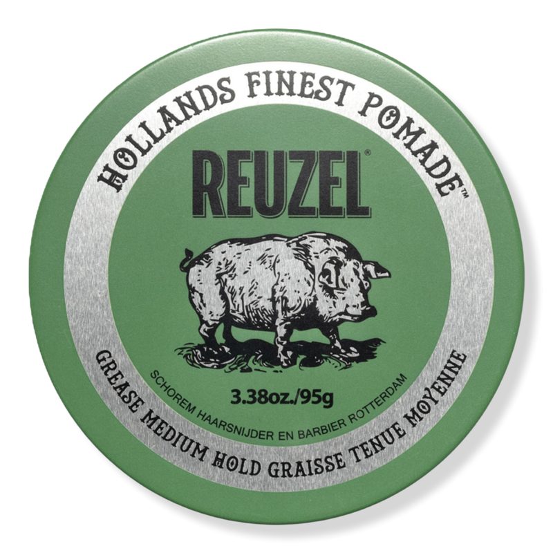 Green Grease Pomade Oil-Based Medium Hold