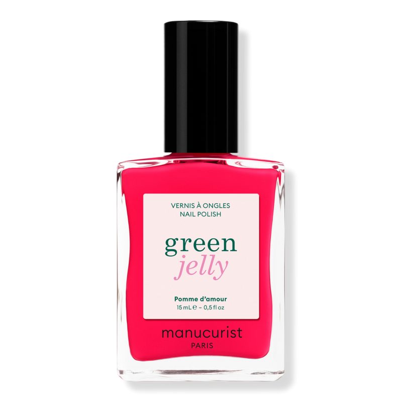 Green Jelly Nail Polish, Quick Dry, Non-Toxic Nail Polish with Gel-Like Finish - Pomme d'amour