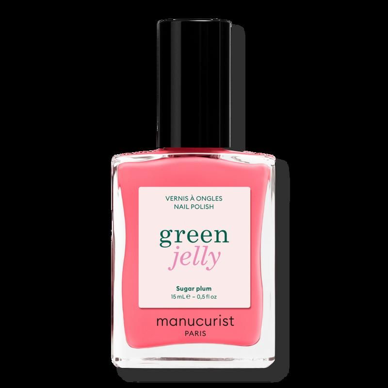 Green Jelly Nail Polish, Quick Dry, Non-Toxic Nail Polish with Gel-Like Finish - Sugar Plum