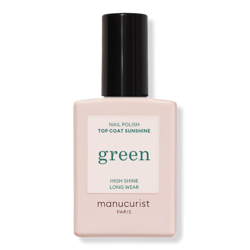 Green Long-Lasting Top Coat Nail Polish Sunshine