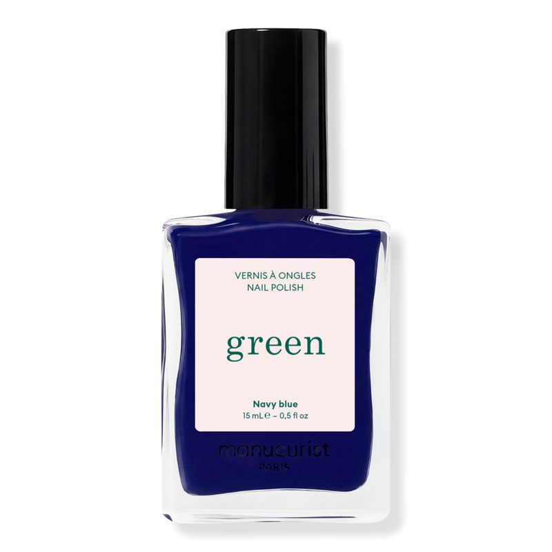 Green Nail Polish, Quick Dry, Non-Toxic Nail Polish with Gel-Like Finish - Navy Blue